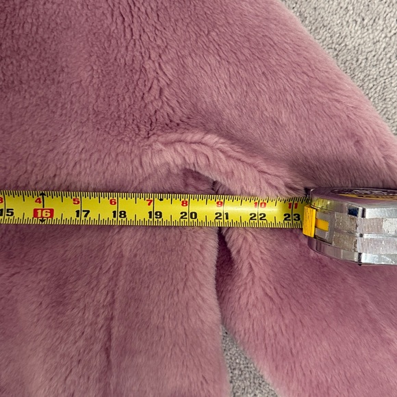 J. Crew Pink Fleece Jacket - Picture 9 of 9